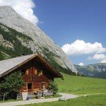 Zonnig Karwendel gebergte